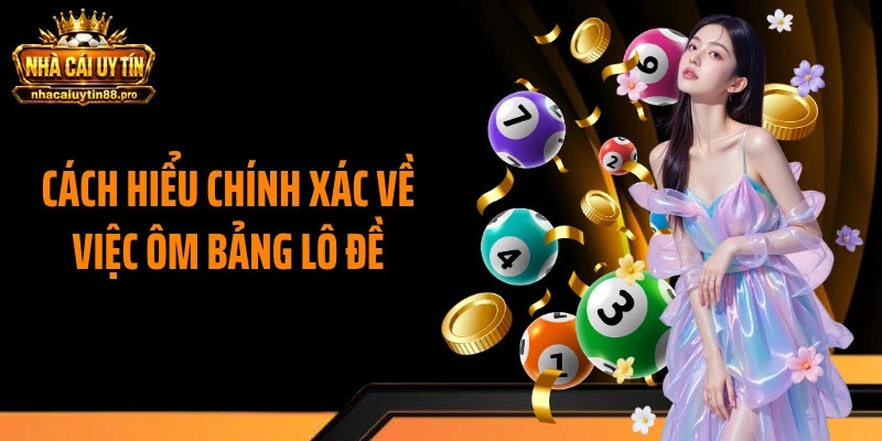 Cách hiểu chính xác về việc ôm bảng lô đề