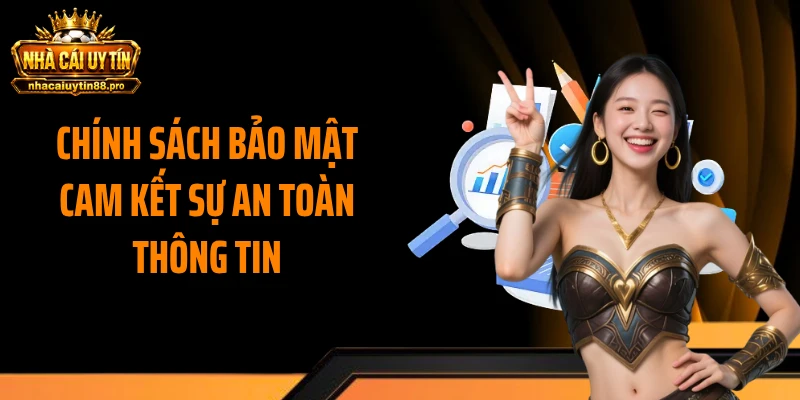 Chính sách bảo mật cam kết sự an toàn thông tin
