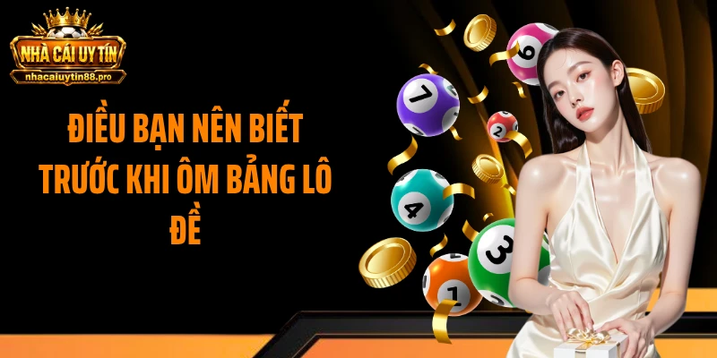Điều bạn nên biết trước khi ôm bảng lô đề