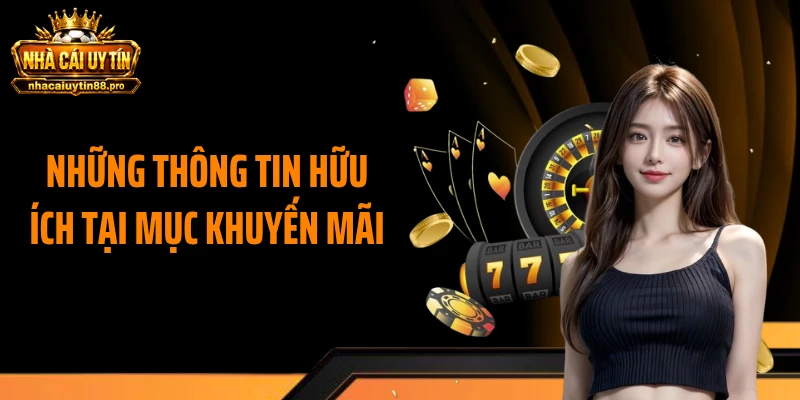 Những thông tin hữu ích tại mục khuyến mãi