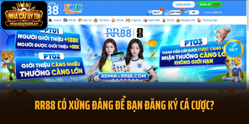 RR88 có xứng đáng để bạn đăng ký cá cược?